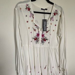 NWT Boohoo boho summer dress | size L